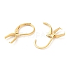 304 Stainless Steel Leverback Earring Findings Ion Plating(IP) STAS-U025-01G-01-2