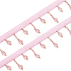 3 Yards Polyester Acrylic Beaded Trim OCOR-OC0001-88B-1