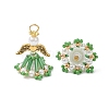 Glass Pendants PALLOY-MZ00968-01-1