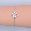 Tarnish Resistant 201 Stainless Steel Link Bracelets LS-BJEW-T011-JN506-1-2