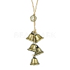 Iron Witch Bell Wind Chime HJEW-JM01739-1