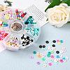 1200Pcs 8 Colors Handmade Polymer Clay Beads CLAY-YW0001-15A-7