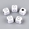 Opaque Acrylic Beads SACR-T035-03Q-2