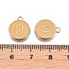 Light Gold Plated Alloy Enamel Charms ENAM-T010-07G-3