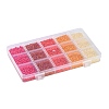 DIY 15 Grids ABS Plastic & Glass Seed Beads Jewelry Making Finding Beads Kits DIY-G119-02C-4