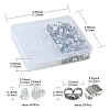 650Pcs 2 Style Ear Nuts FIND-YW0001-82-4