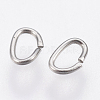 Tarnish Resistant 304 Stainless Steel Open Jump Rings STAS-P196-15-2