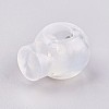 Plastic Iron Spring Cord Locks LS-X-FIND-WH0017-12-2
