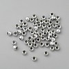 Plating Plastic Acrylic Round Beads PACR-L003-3mm-S-1