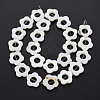 Freshwater Shell Beads Frames Strands X-SHEL-T009-14A-3