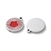 304 Stainless Steel Enamel Charms STAS-M102-23P-03-2