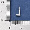 925 Sterling Silver with Cubic Zirconia Charms STER-Q004-01L-S-2
