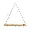 1Pc Wood Branch Hook Branch Hanger Rack AJEW-SP0002-32-1