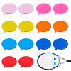 14Pcs 7 Colors Speech Bubble Silicone Tennis Racquet Dampener AJEW-FH0004-58-1