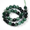 Natural Fuchsite Beads Strands G-S345-6mm-33-3