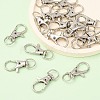 Alloy Swivel Lobster Claw Clasps X-E168-5