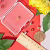 Beebeecraft 8Pcs 2 Colors Brass Micro Pave Cubic Zirconia Beads ZIRC-BBC0001-80-3