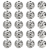 20Pcs Tibetan Style Alloy Beads TIBE-LP0001-06-1