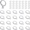 Unicraftale 304 Stainless Steel Leverback Earring Findings STAS-UN0006-21P-1