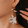 Alloy Rhinestone Stud Earrings for Women FS-WG7EB11-01-3