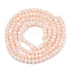Electroplate Glass Beads Strands EGLA-A044-P2mm-B05-3