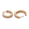 304 Stainless Steel Huggie Hoop Earrings EJEW-O096-19G-3