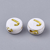 Plating Acrylic Beads PACR-R242-01J-2