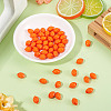 50Pcs Opaque Acrylic Beads SACR-TADJ0001-01B-4