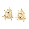 Brass Pendants X-KK-G447-10G-1