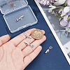 6Pcs Brass Fold Over Clasps KK-BBC0016-41P-3