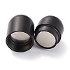 Ion Plating(IP) 304 Stainless Steel Magnetic Clasps with Glue-in Ends STAS-G239-12B-5