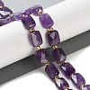 Natural Amethyst Beads Strands G-H061-A13-01-2