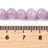 Natural Kunzite Beads Strands G-D856-03-6mm-01-5