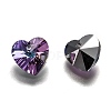 Electroplate Glass Charms G030V10mm-001HE-3