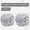 Super Bulky Imitation Fur Polyester Yarn OCOR-WH20005-34I-2