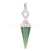 Natural Green Aventurine Pendants PW-WG6405D-02-1