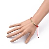 (Jewelry Parties Factory Sale)Unisex Adjustable Nylon Thread Braided Bead Bracelets Sets BJEW-JB05422-8