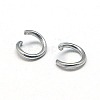 304 Stainless Steel Jump Rings X-STAS-E043-8x1mm-2