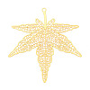 Brass Filigree Big Pendants KKC-T003-19G-1