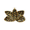 304 Stainless Steel Enamel Pendants STAS-OY005-17G-3