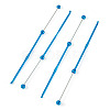 4Pcs DIY Alloy Beadable Crochet Hooks AJEW-TA0003-50E-2