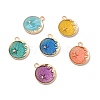 Alloy Enamel Pendants ENAM-N054-008G-1