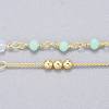 Handmade Brass Curb Chains CHC-I035-02G-09-2