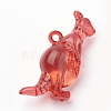 Transparent Acrylic Pendants TACR-T002-09-3