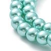 Baking Paint Pearlized Glass Pearl Round Bead Strands HY-Q003-6mm-32-2