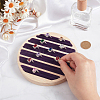6-Slot Wood Ring Display Stands RDIS-WH0011-30-3