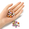 Baking Paint Acrylic Beads MACR-YW0002-69-4
