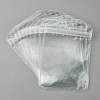 30Pcs Transparent Plastic Resealable Packaging Bags OPP-FS0001-06D-3