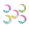 Transparent UV Plating Acrylic Beads X-PACR-D288-27-1