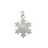 304 Stainless Steel Pendants STAS-OY005-56P-1